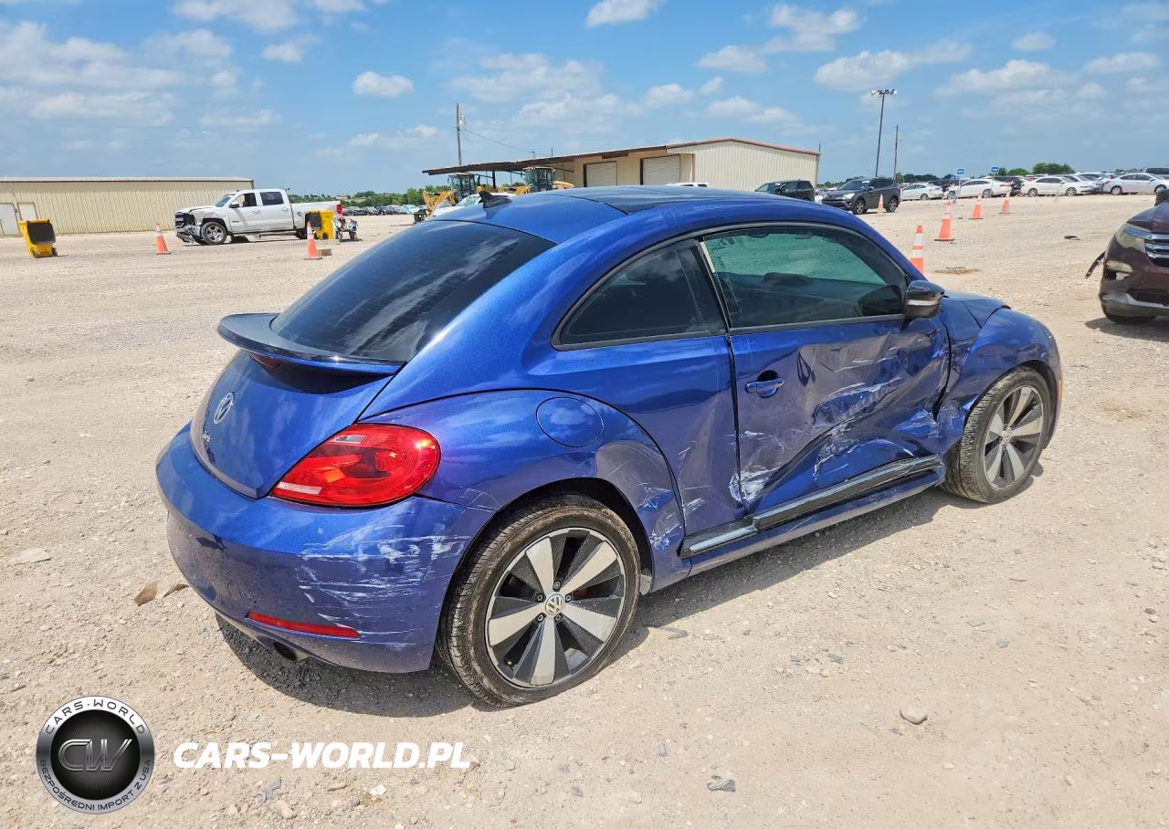 2013 Volkswagen Beetle Turbo VIN:3VWVA7AT0DM621260 - 3