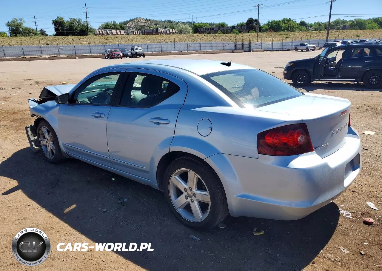 2013 Dodge Avenger Se VIN:1C3CDZAB6DN664600 - 2
