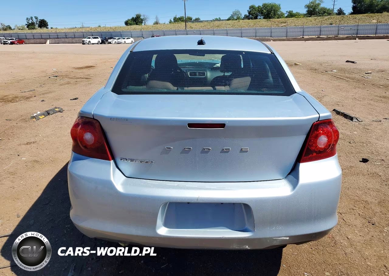 2013 Dodge Avenger Se VIN:1C3CDZAB6DN664600 - 6