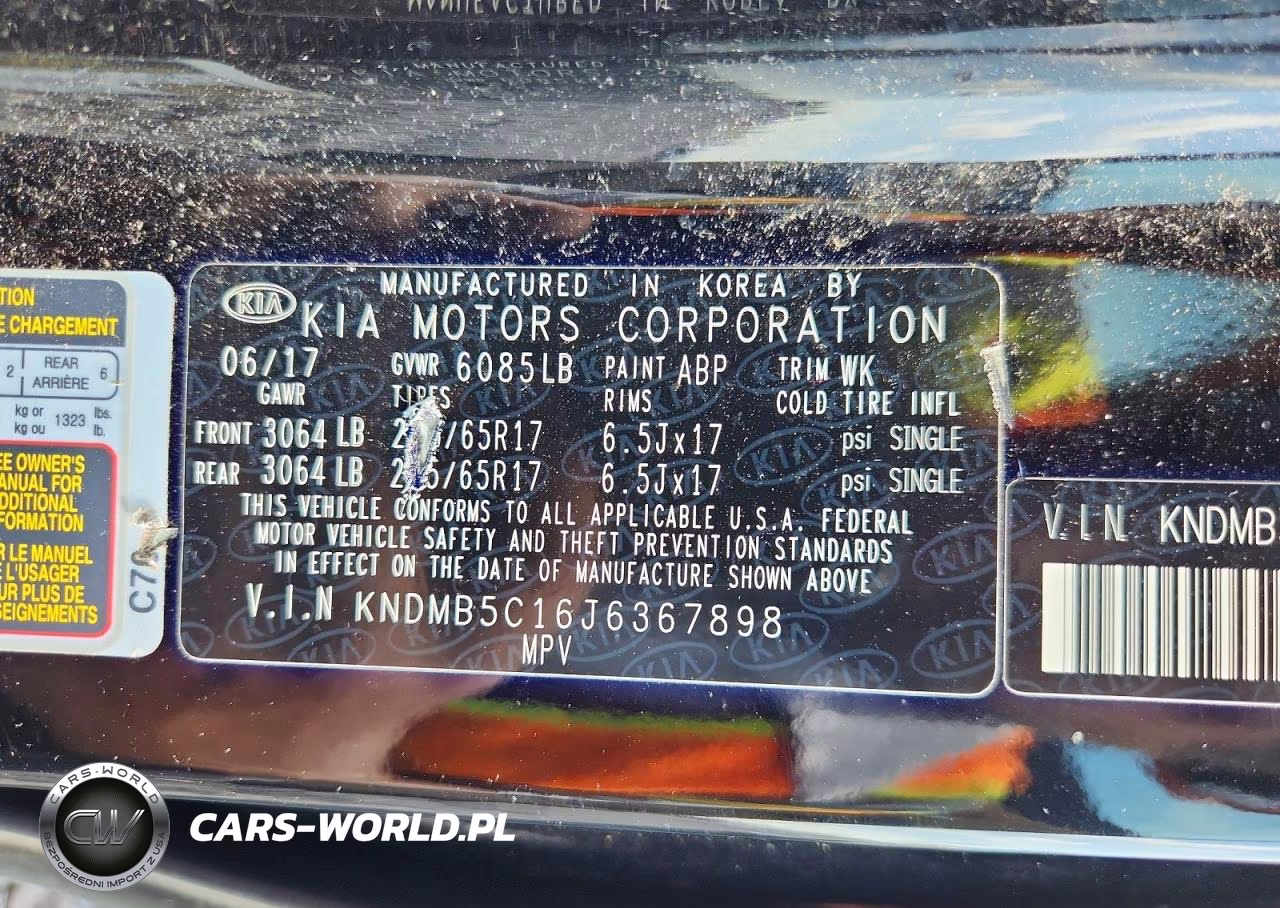 2018 Kia Sedona Lx VIN:KNDMB5C16J6367898 - 13