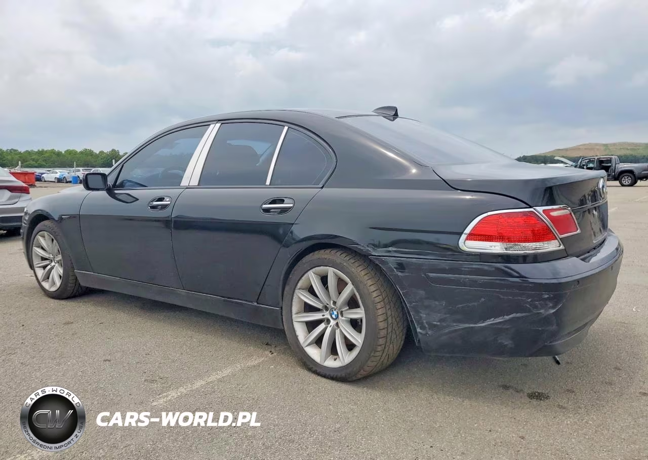 2007 BMW 750 I VIN:WBAHL83587DT08579 - 2