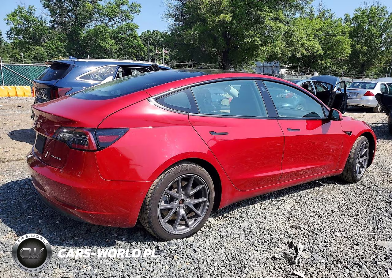 2022 Tesla 3 VIN:5YJ3E1EB4NF285776 - 3