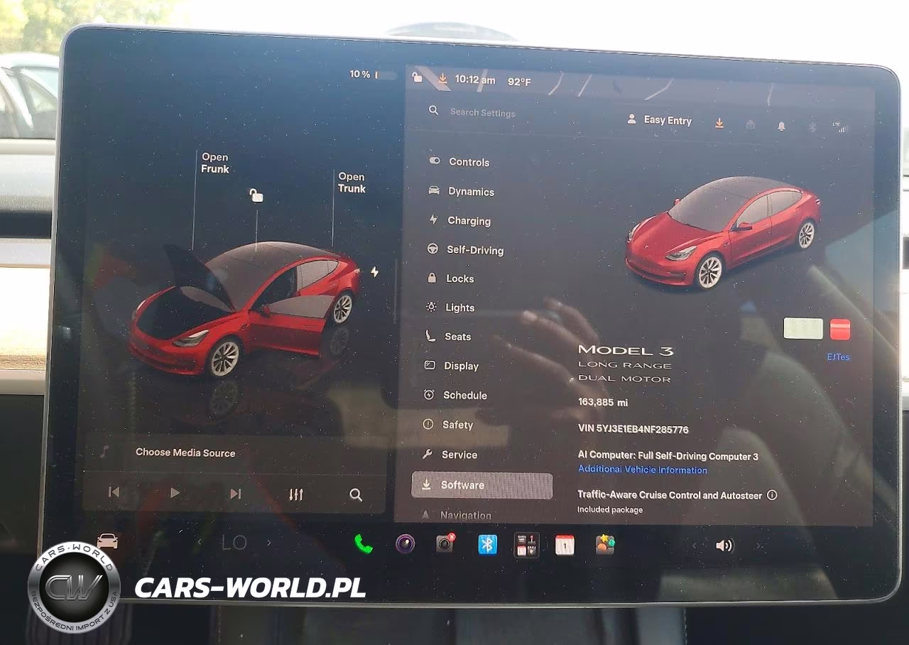 2022 Tesla 3 VIN:5YJ3E1EB4NF285776 - 9