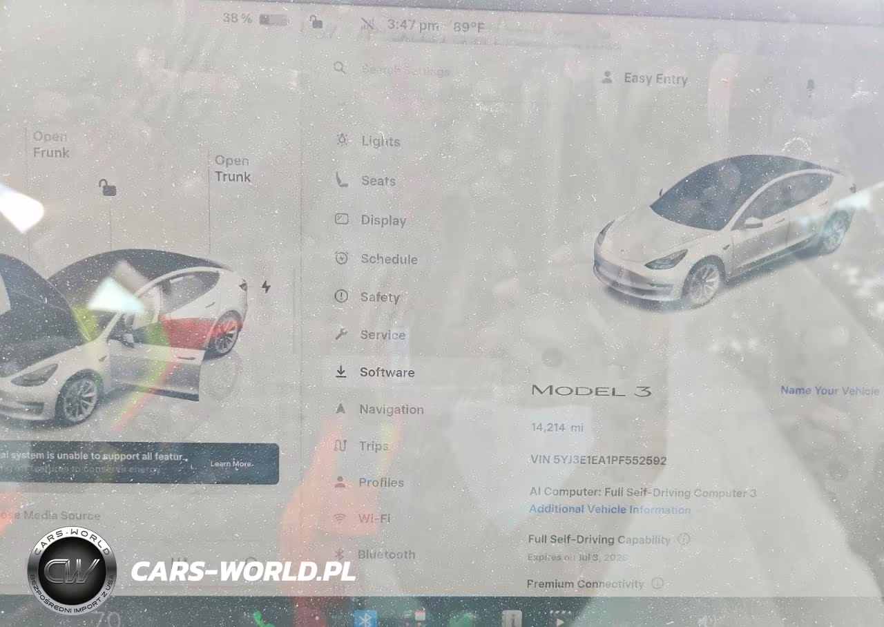 2023 Tesla Model 3 VIN:5YJ3E1EA1PF552592 - 9