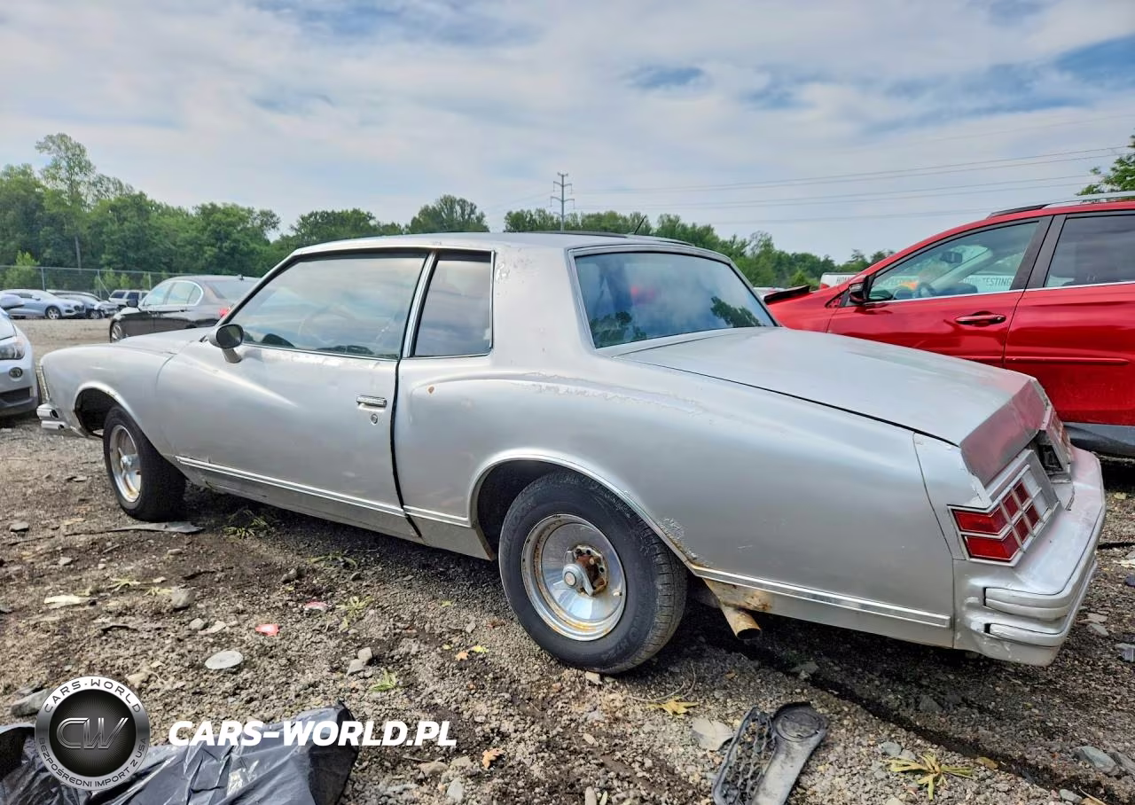 1979 Chevrolet Monte Carlo VIN:1Z37J9B515761 - 2