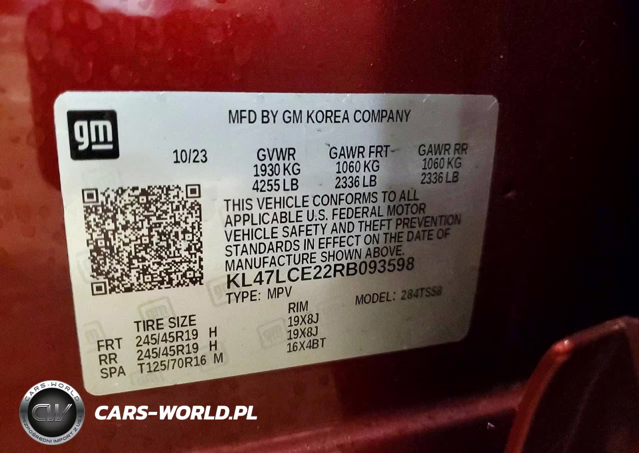 2024 Buick Envista Avenir VIN:KL47LCE22RB093598 - 13