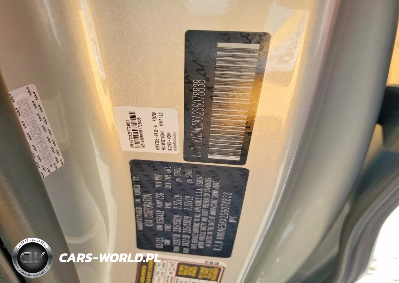 2025 Kia Carnival Hybrid Sx VIN:KNDNE5KA2S6078838 - 13