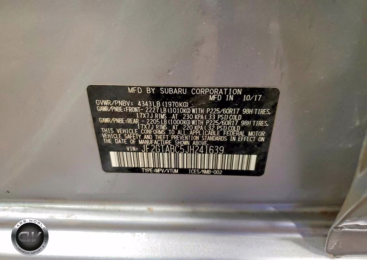 2018 Subaru Crosstrek Premium VIN:JF2GTABC5JH241639 - 14