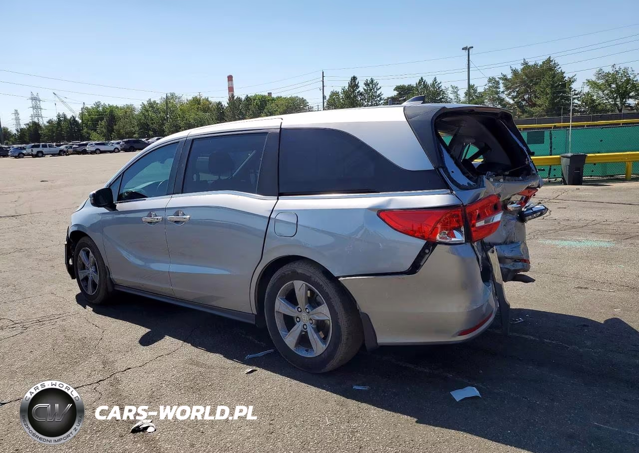 2019 Honda Odyssey Exl VIN:5FNRL6H79KB006998 - 2