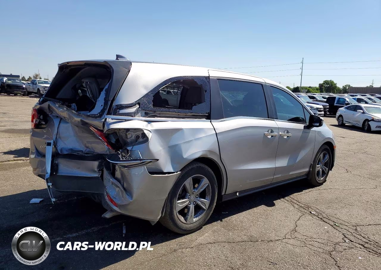 2019 Honda Odyssey Exl VIN:5FNRL6H79KB006998 - 3
