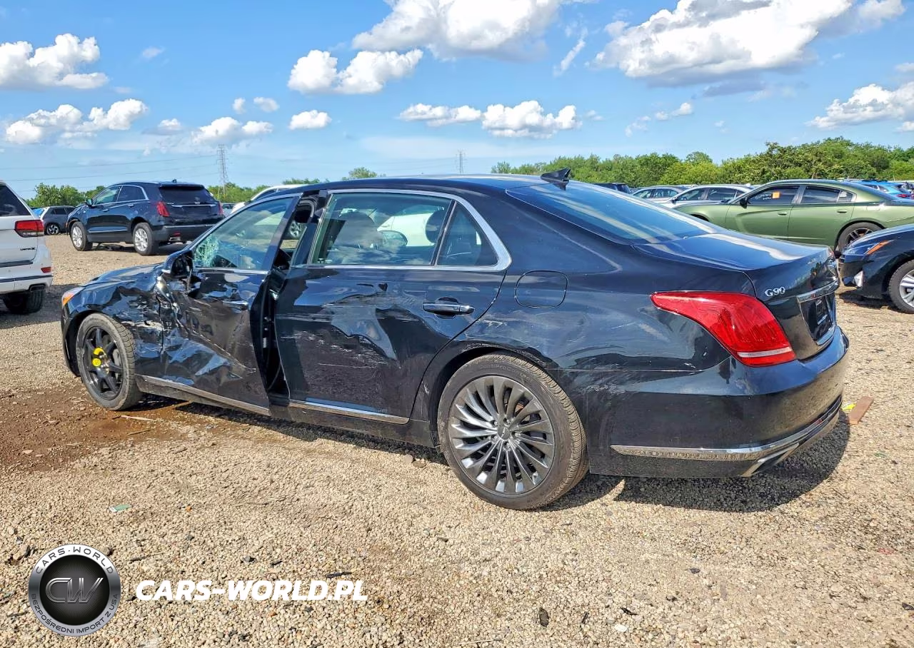 2017 Genesis G90 Premium VIN:KMHG34JA1HU025686 - 2