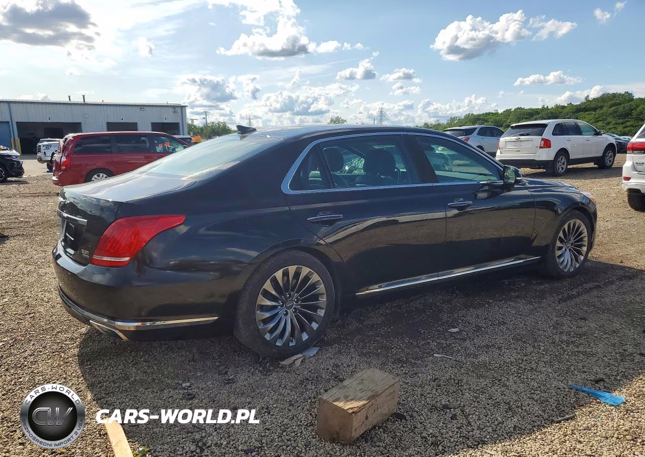 2017 Genesis G90 Premium VIN:KMHG34JA1HU025686 - 3