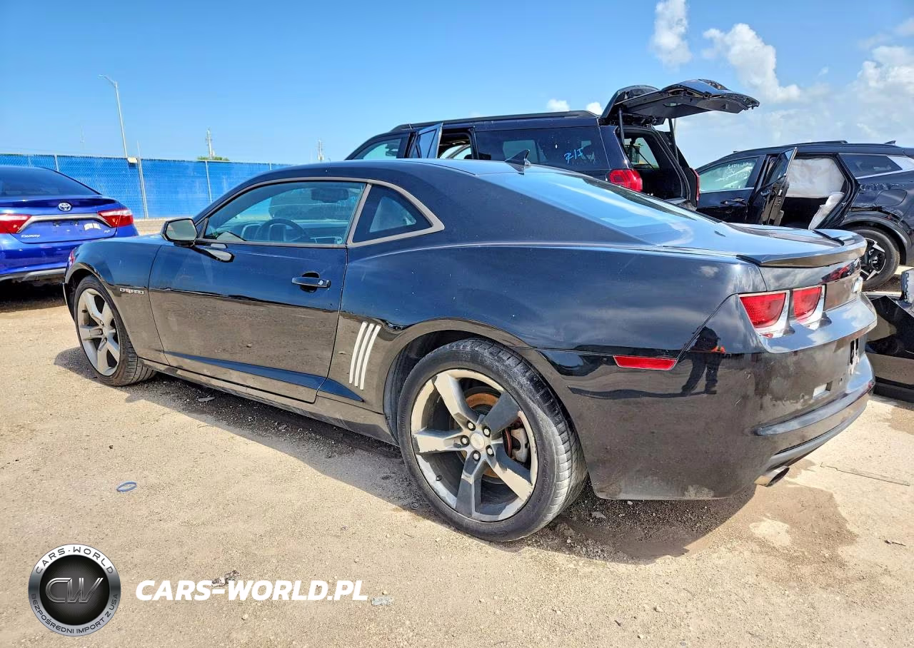 2012 Chevrolet Camaro Lt VIN:2G1FC1E34C9102477 - 2