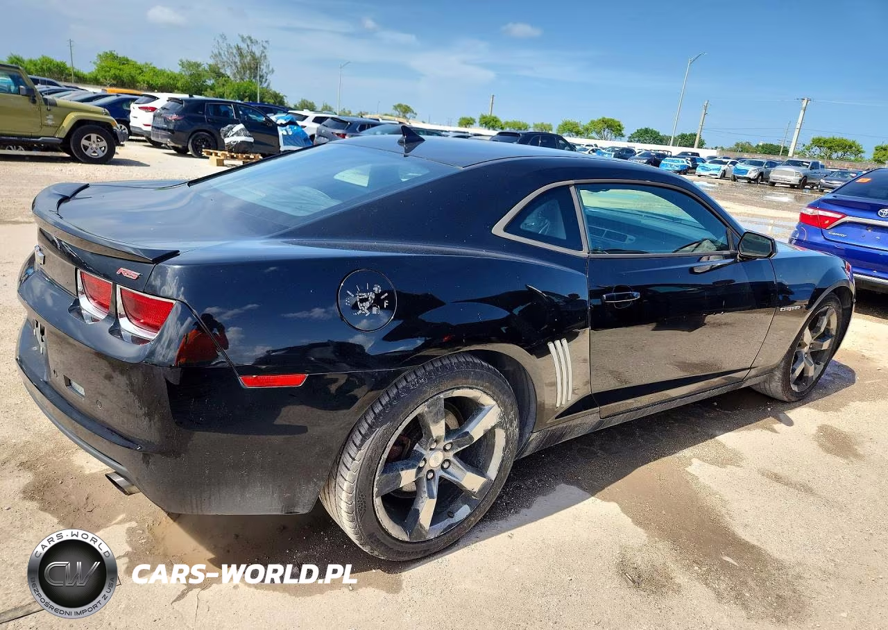 2012 Chevrolet Camaro Lt VIN:2G1FC1E34C9102477 - 3