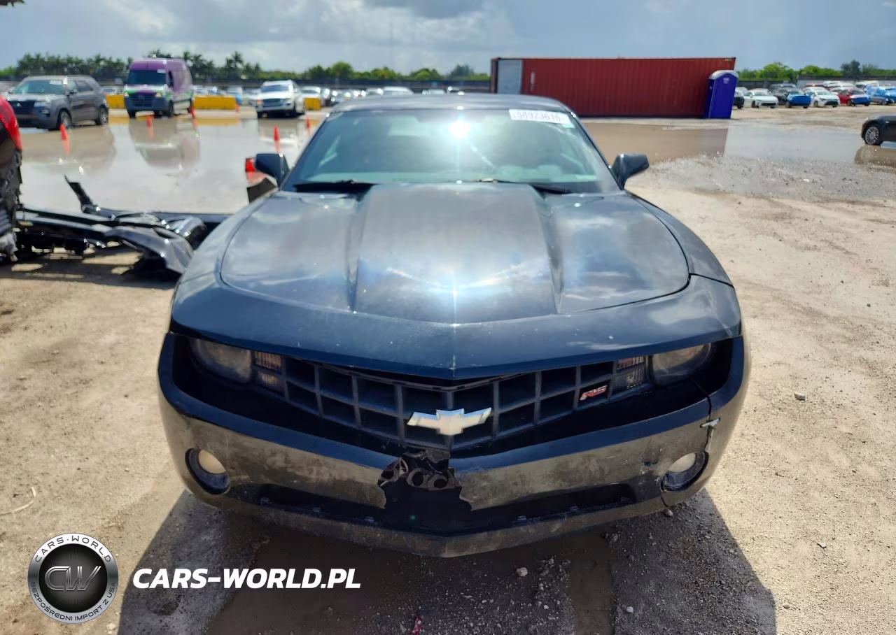 2012 Chevrolet Camaro Lt VIN:2G1FC1E34C9102477 - 5