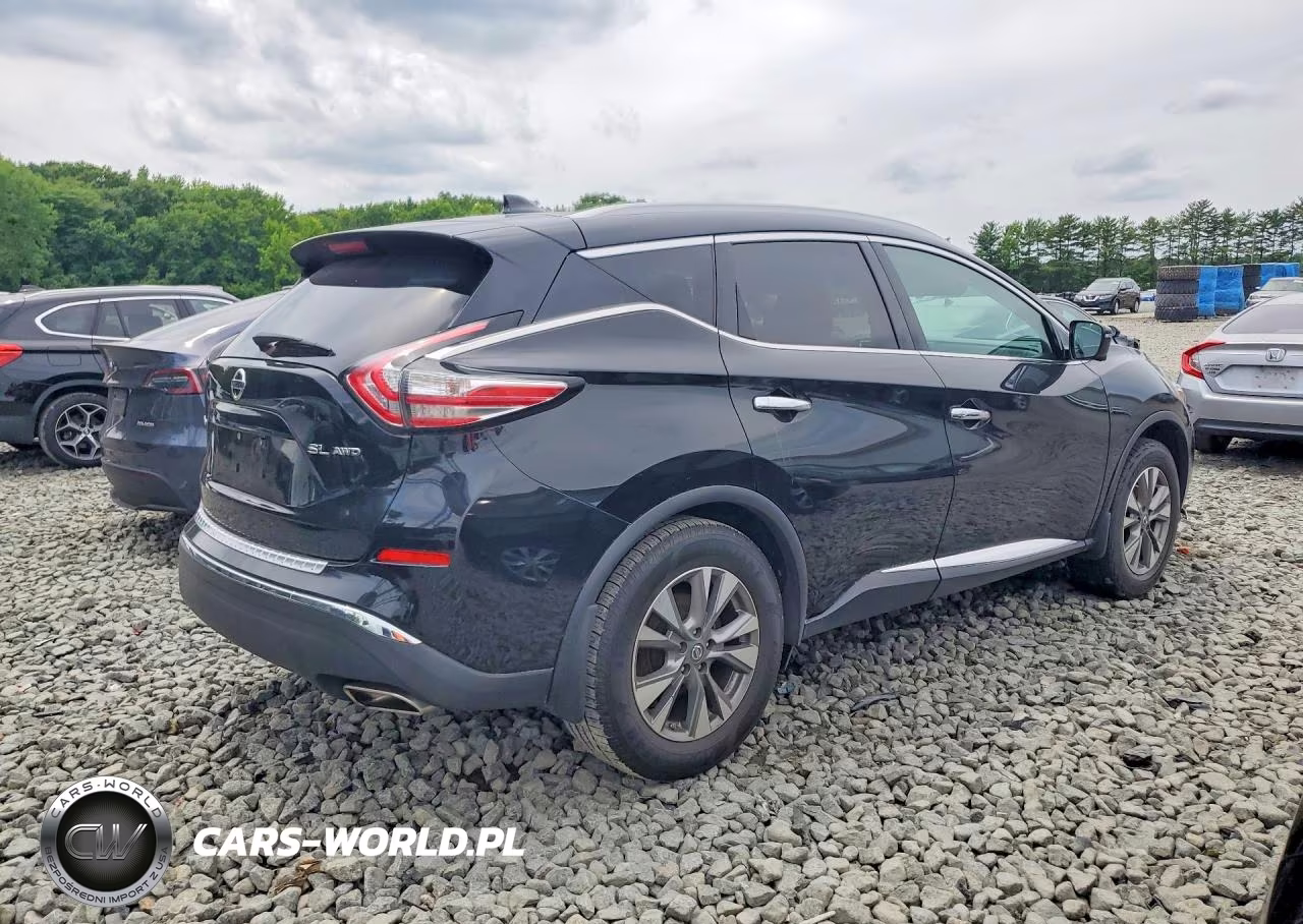 2018 Nissan Murano Sl VIN:5N1AZ2MHXJN180061 - 3