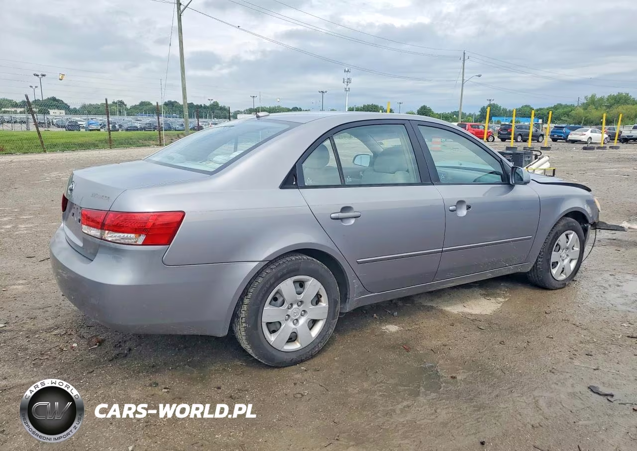 2008 Hyundai Sonata Gls VIN:5NPET46C48H339719 - 3