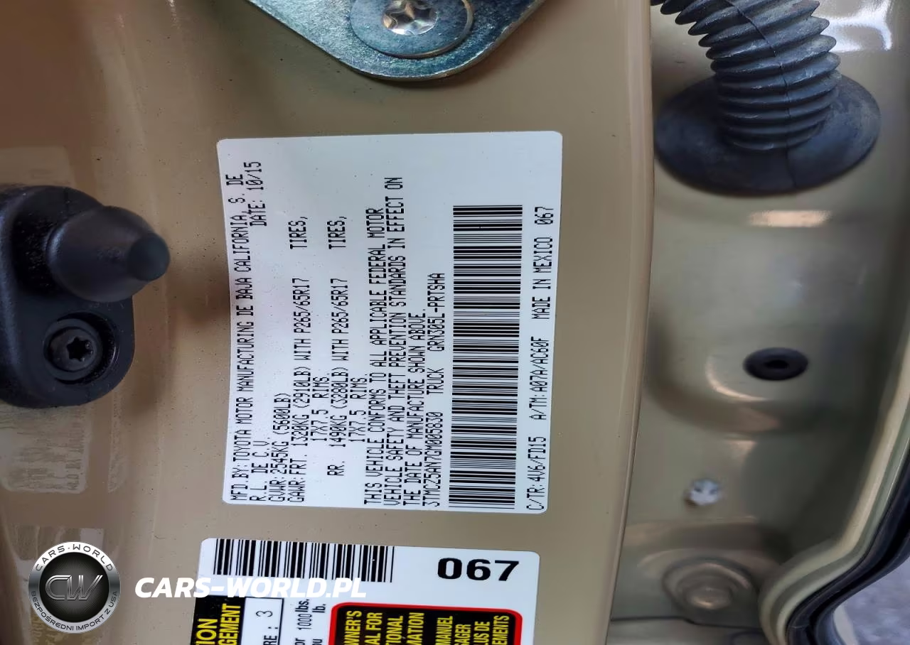 2016 Toyota Tacoma Trd Sport VIN:3TMCZ5AN7GM005830 - 12