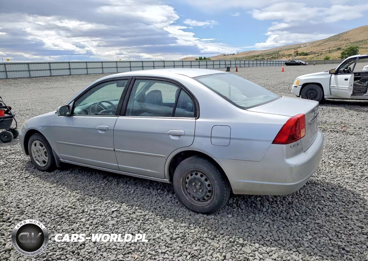 2001 Honda Civic Lx VIN:2HGES16671H920661 - 2