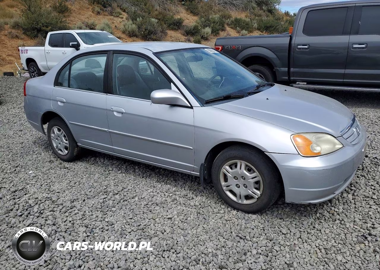 2001 Honda Civic Lx VIN:2HGES16671H920661 - 4