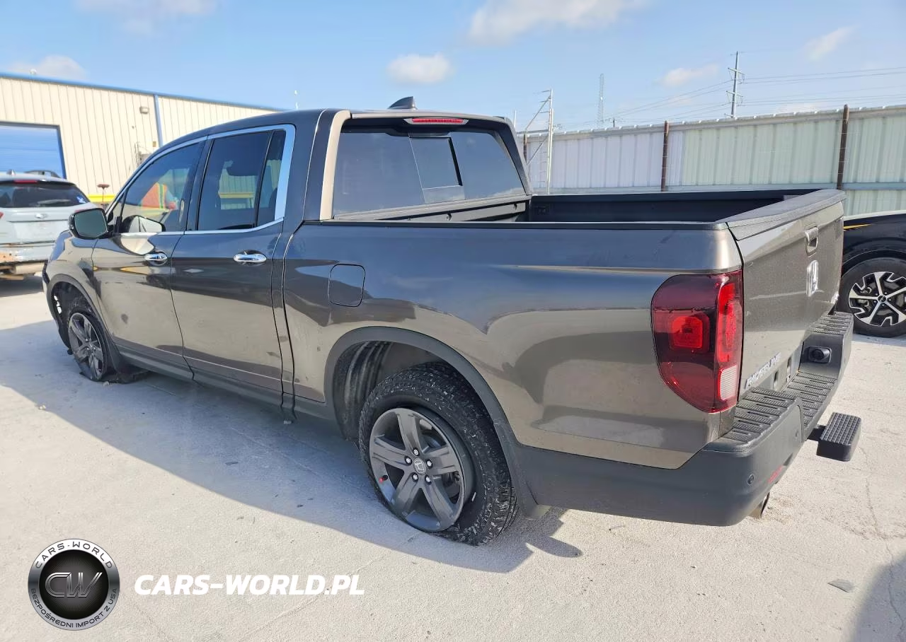 2021 Honda Ridgeline Rtl VIN:5FPYK3F77MB023812 - 2