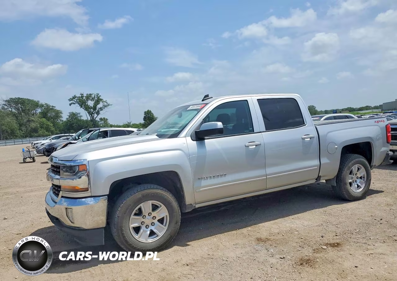 2017 Chevrolet Silverado K1500 Lt VIN:3GCUKREC7HG358027 - 1
