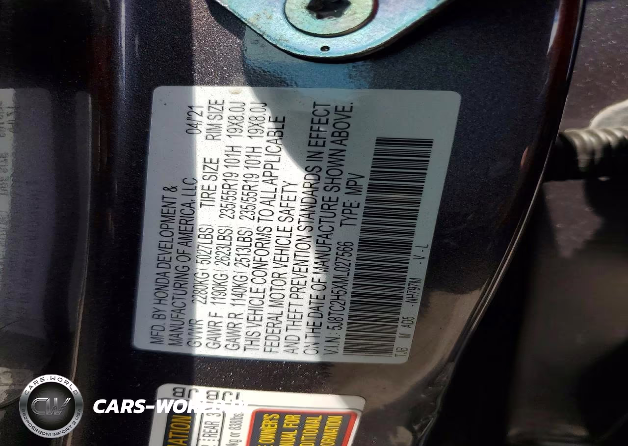 2021 Acura Rdx Technology VIN:5J8TC2H5XML027566 - 13