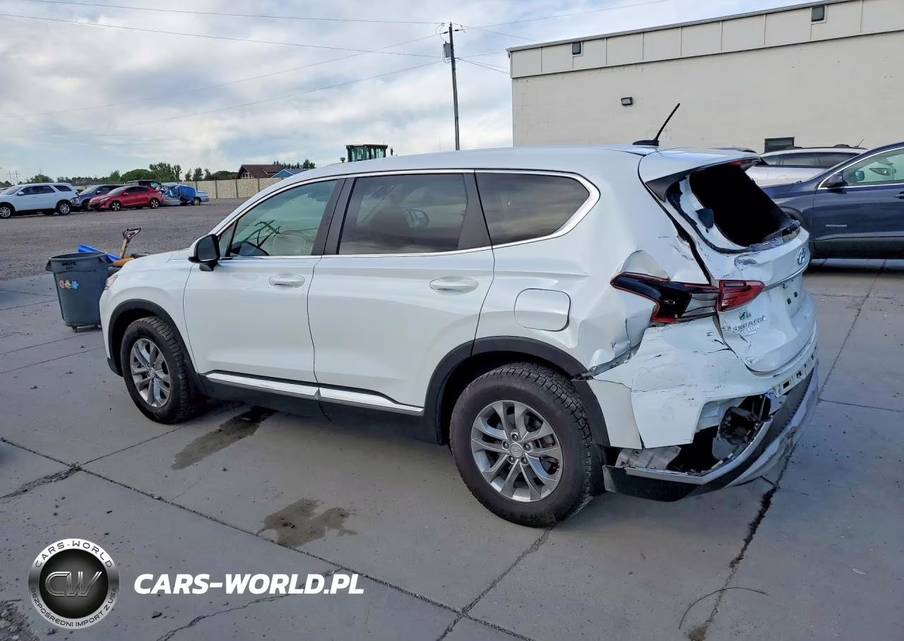 2019 Hyundai Santa Fe Se VIN:5NMS2CAD1KH129907 - 2