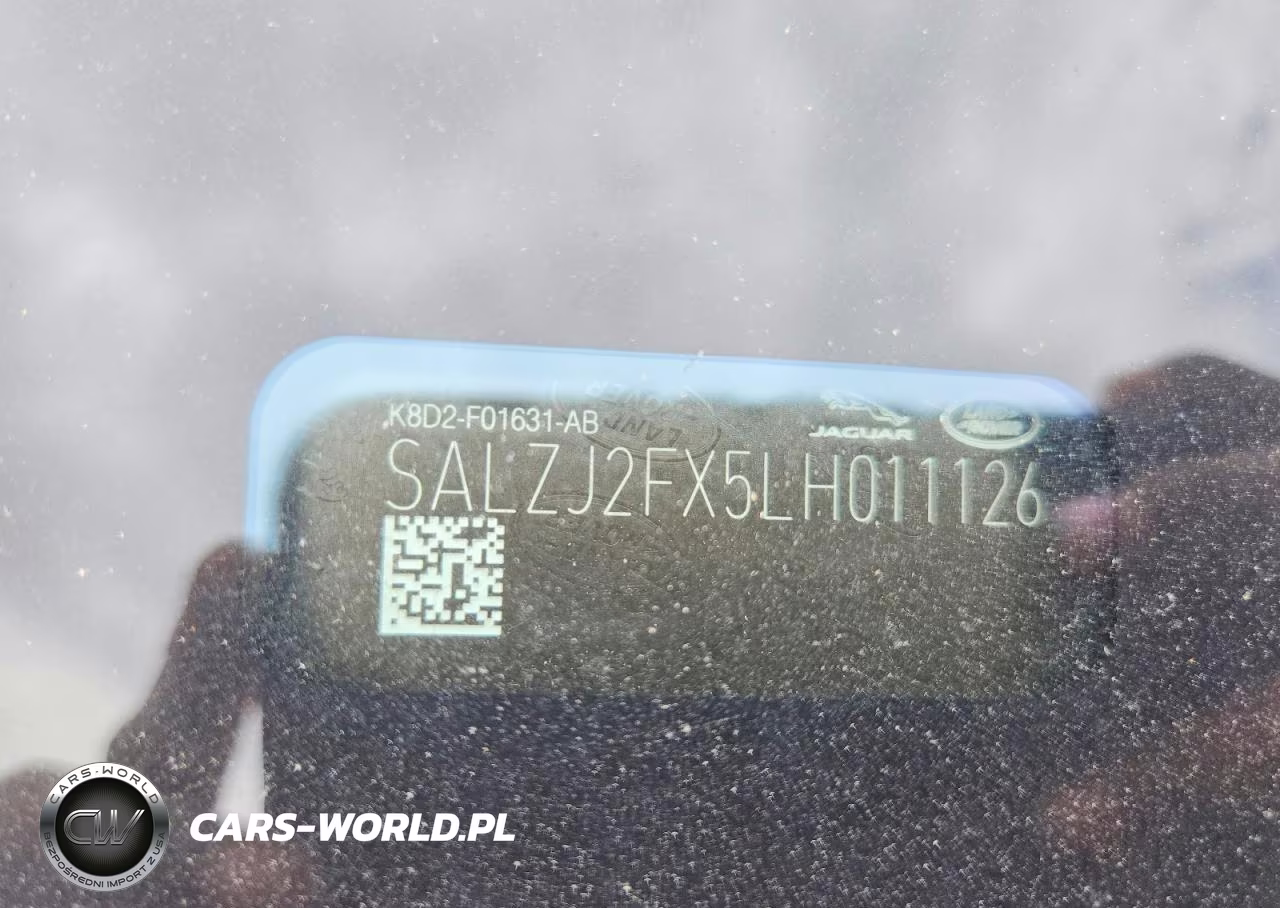 2020 Land Rover Range Rover Evoque S VIN:SALZJ2FX5LH011126 - 12