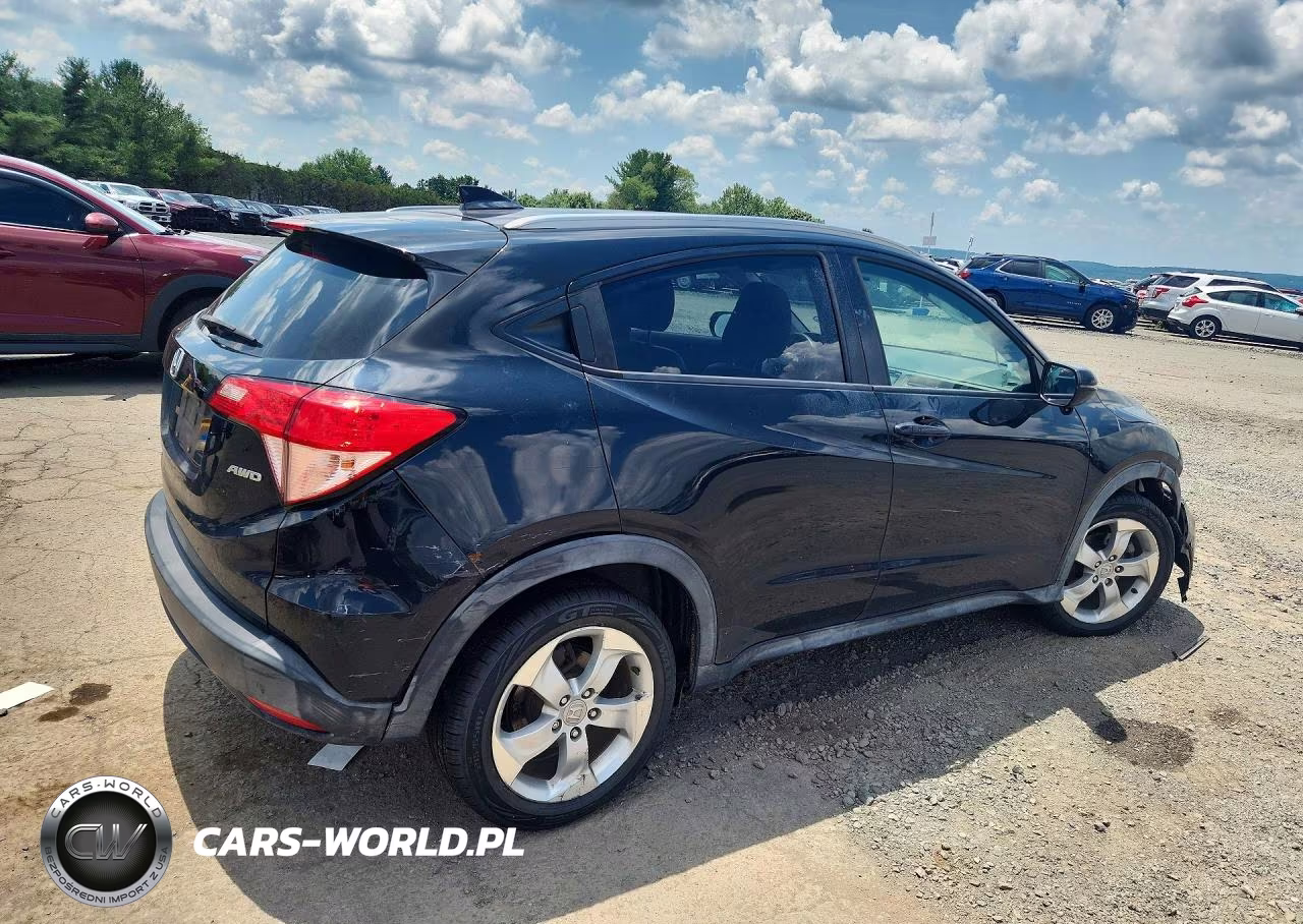 2016 Honda Hr-V Exl VIN:3CZRU6H7XGM712291 - 3