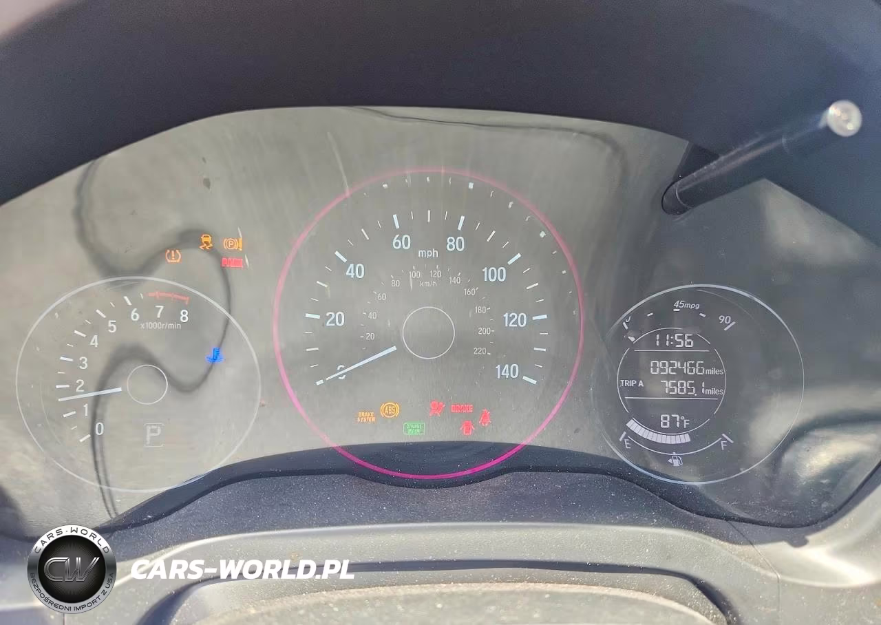 2016 Honda Hr-V Exl VIN:3CZRU6H7XGM712291 - 9