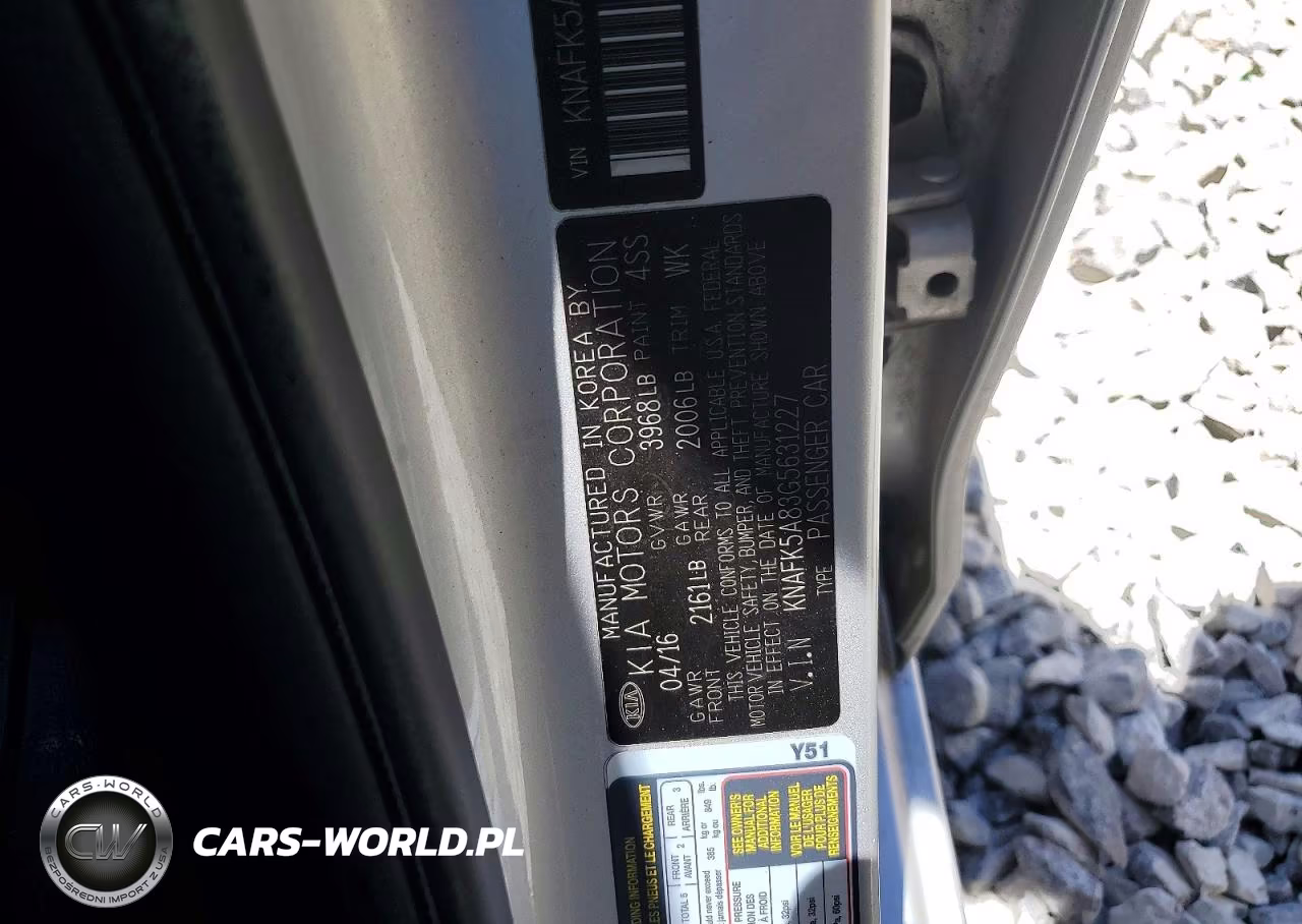 2016 Kia Forte Lx VIN:KNAFK5A83G5631227 - 12