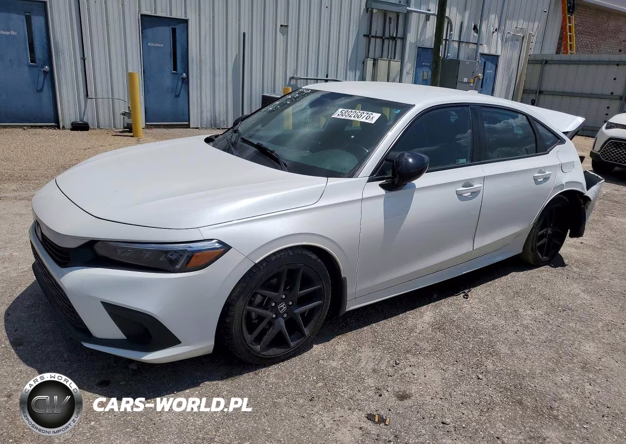 2022 Honda Civic Sport VIN:2HGFE2F52NH609203 - 1