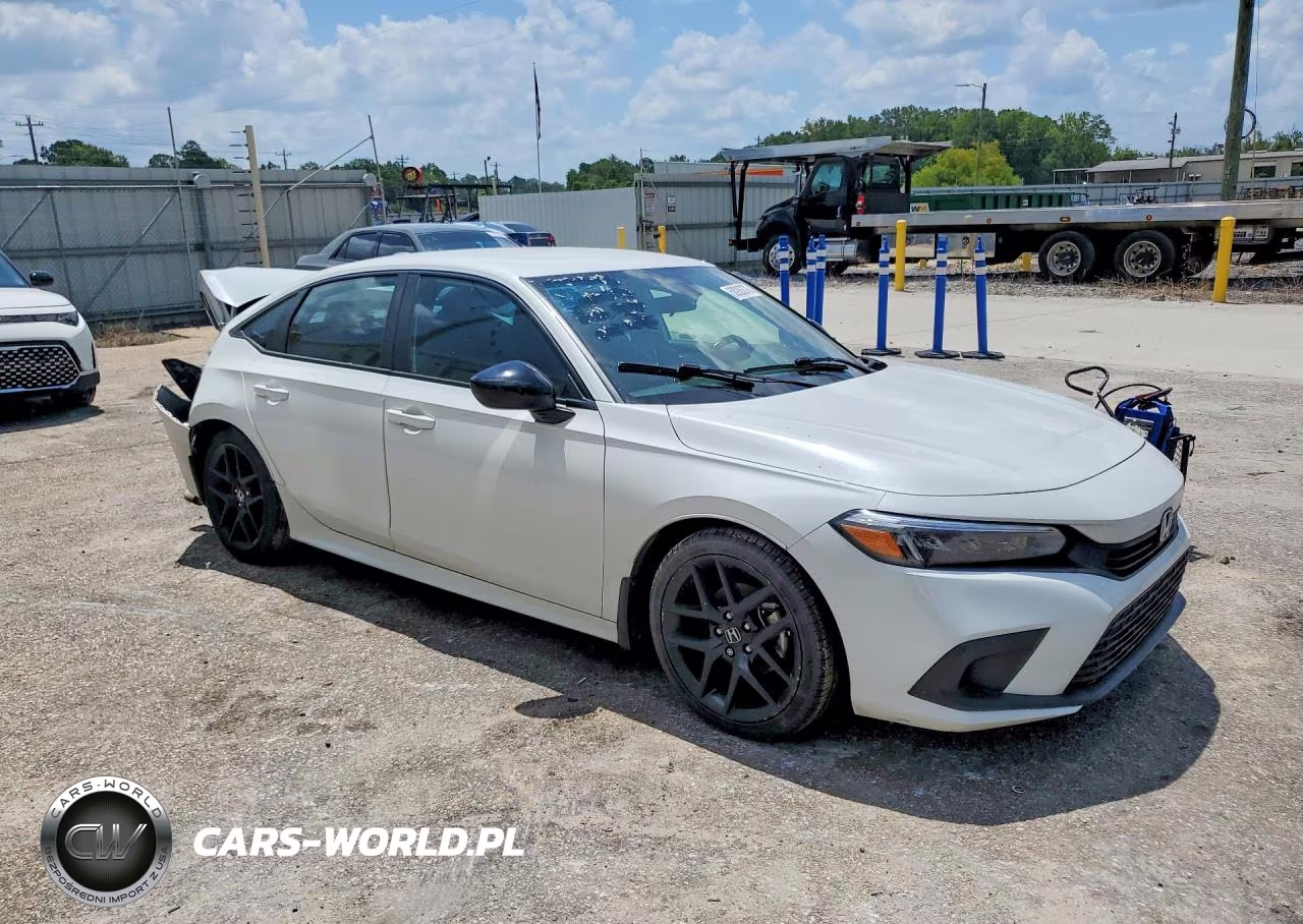 2022 Honda Civic Sport VIN:2HGFE2F52NH609203 - 4