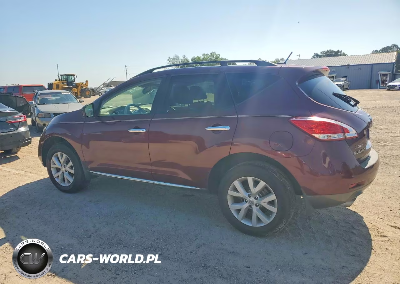 2012 Nissan Murano VIN:JN8AZ1MU5CW112926 - 2