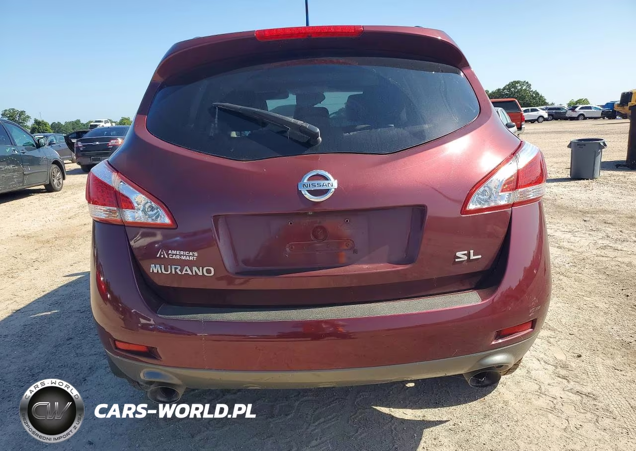 2012 Nissan Murano VIN:JN8AZ1MU5CW112926 - 6
