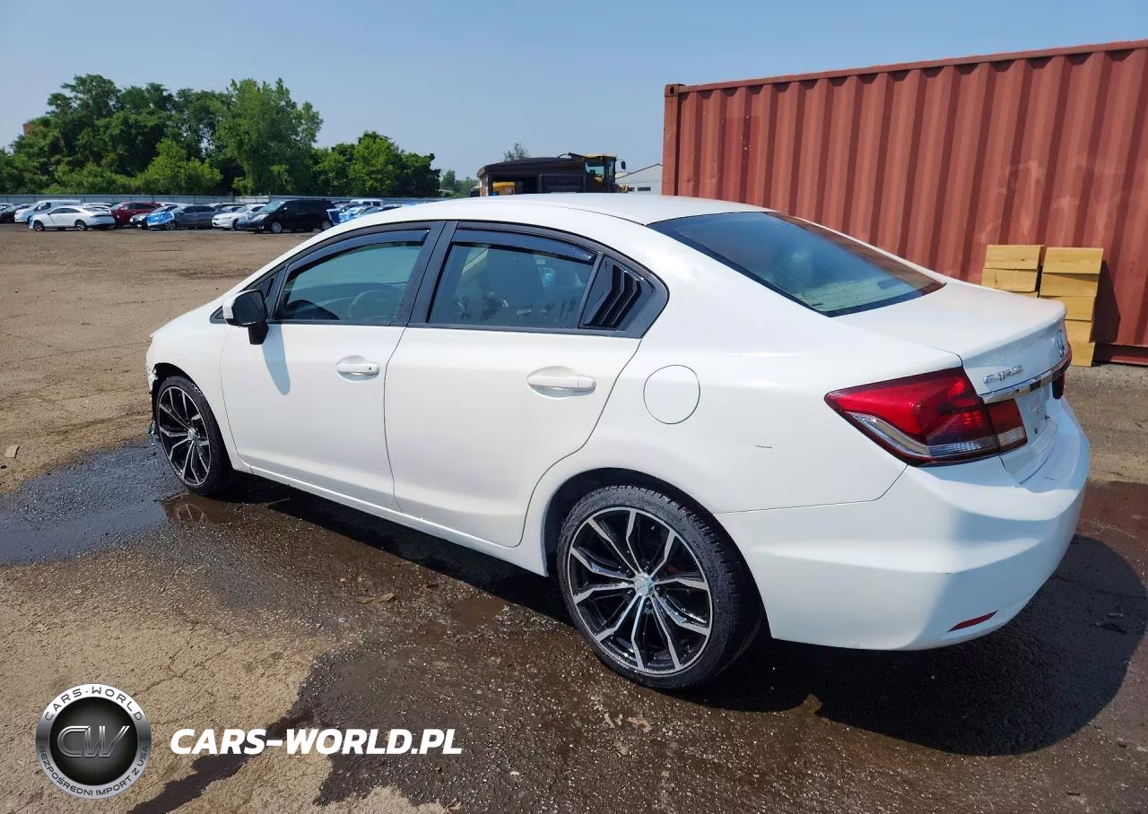 2014 Honda Civic Lx VIN:2HGFB2F57EH551906 - 2