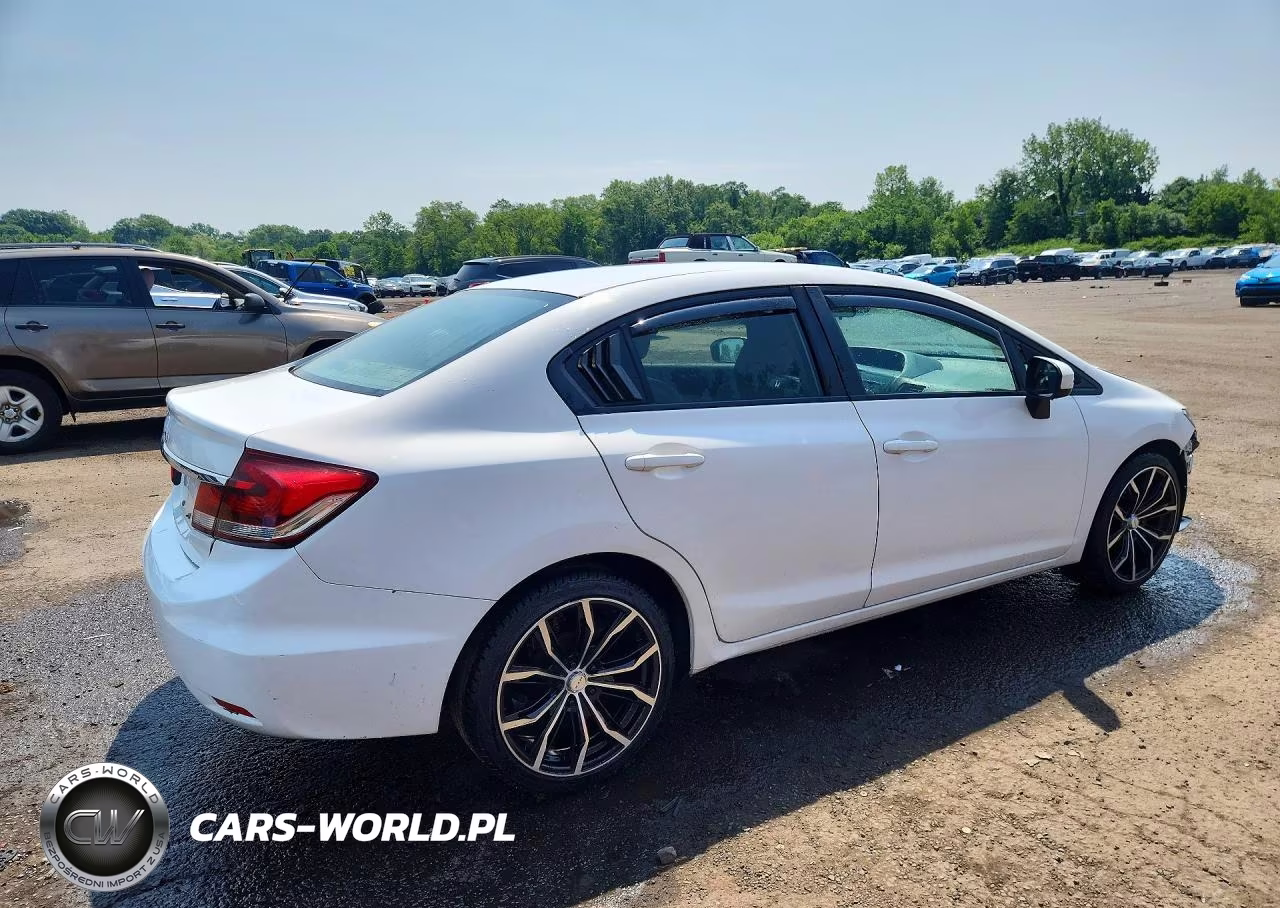 2014 Honda Civic Lx VIN:2HGFB2F57EH551906 - 3