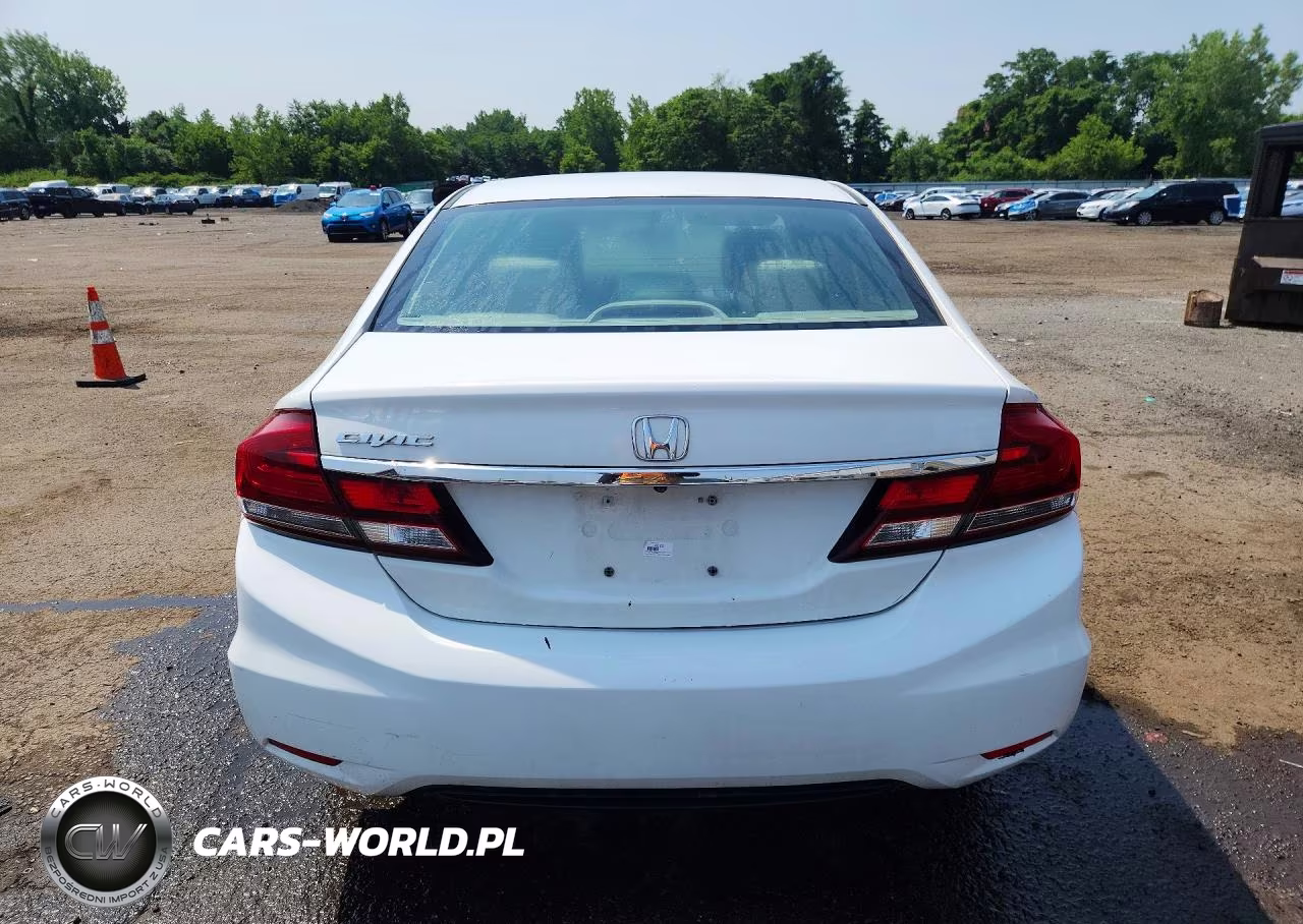 2014 Honda Civic Lx VIN:2HGFB2F57EH551906 - 6