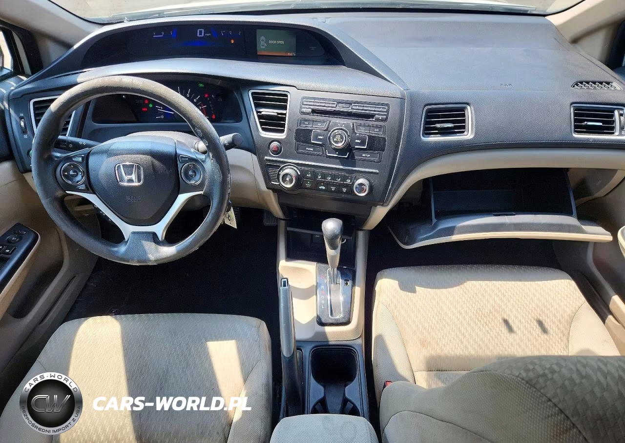 2014 Honda Civic Lx VIN:2HGFB2F57EH551906 - 8