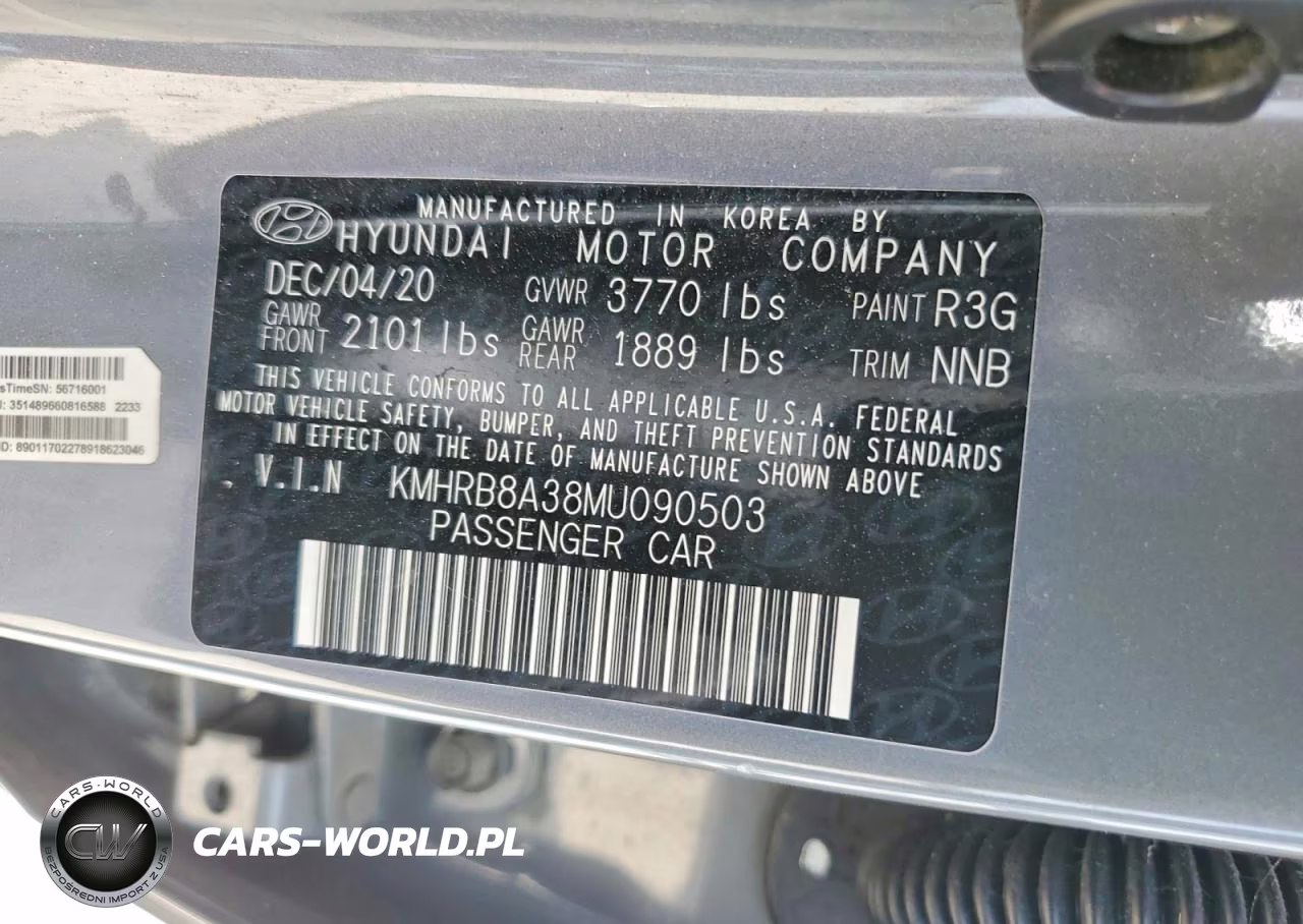 2021 Hyundai Venue Se VIN:KMHRB8A38MU090503 - 13