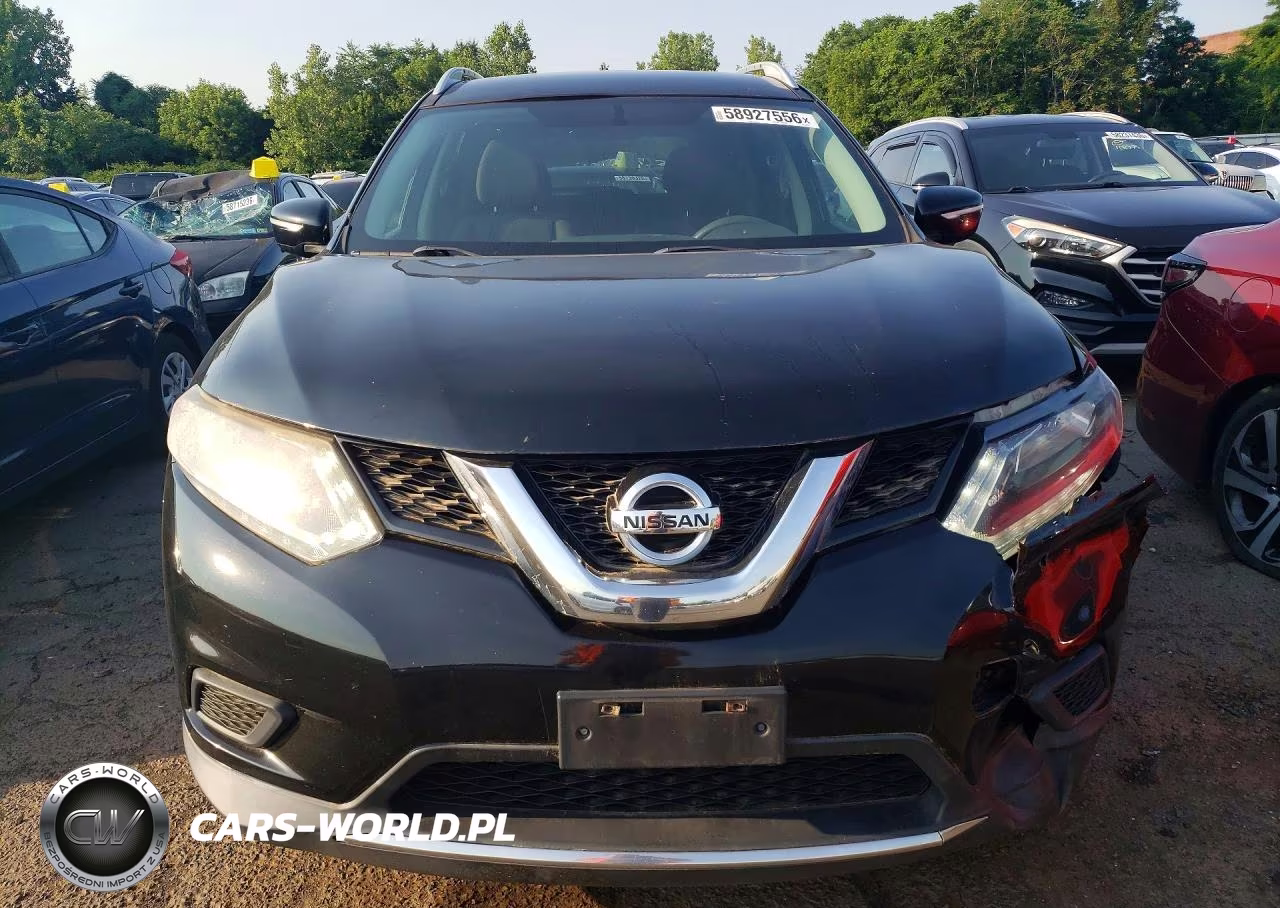 2015 Nissan Rogue Sv VIN:KNMAT2MT4FP583541 - 5