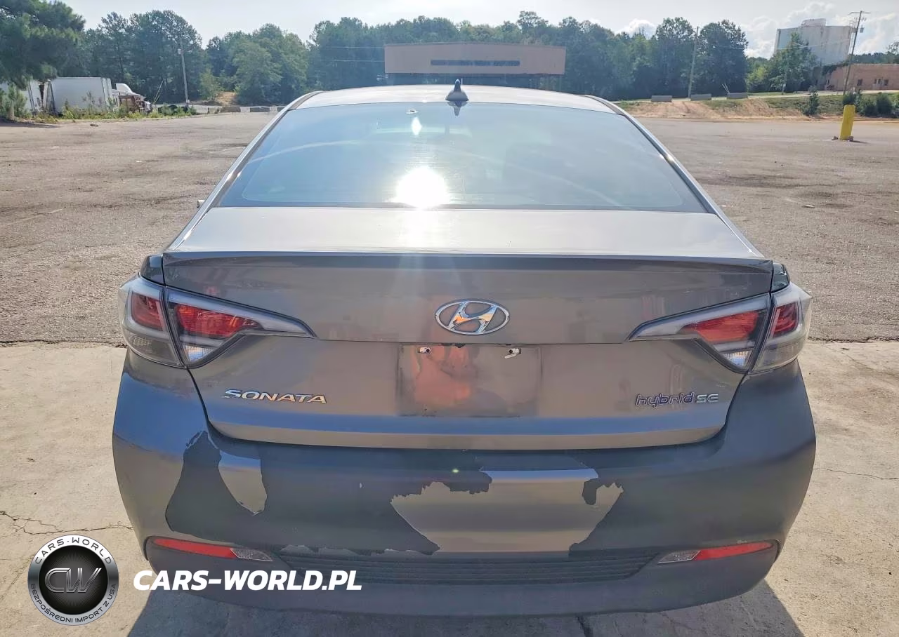 2017 Hyundai Sonata Hybrid Se VIN:KMHE24L39HA072555 - 6