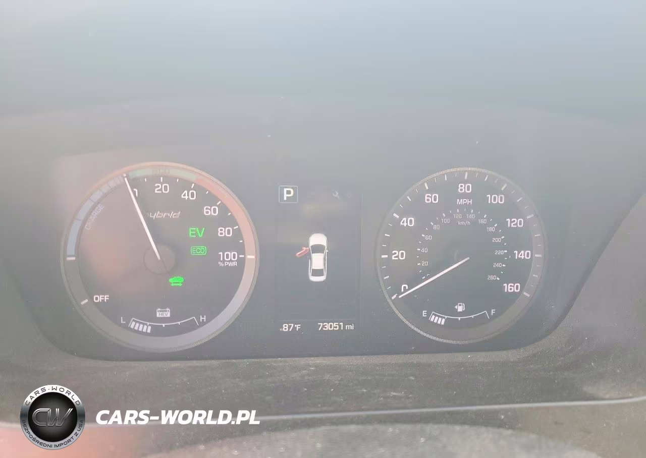 2017 Hyundai Sonata Hybrid Se VIN:KMHE24L39HA072555 - 9
