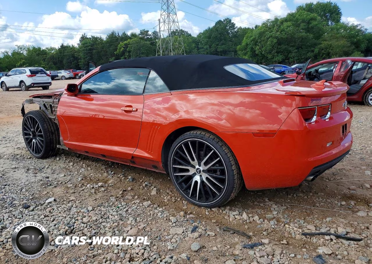 2013 Chevrolet Camaro Lt VIN:2G1FB3D31D9174075 - 2