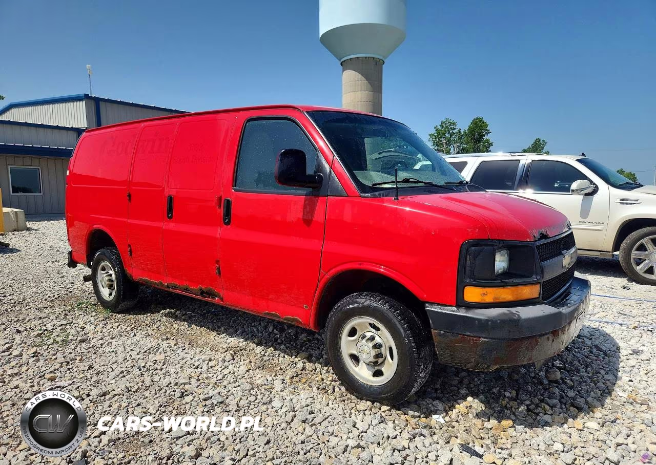 2013 Chevrolet Express 2500 Cargo Delivery Van VIN:1GCWGFCA8D1125969 - 4