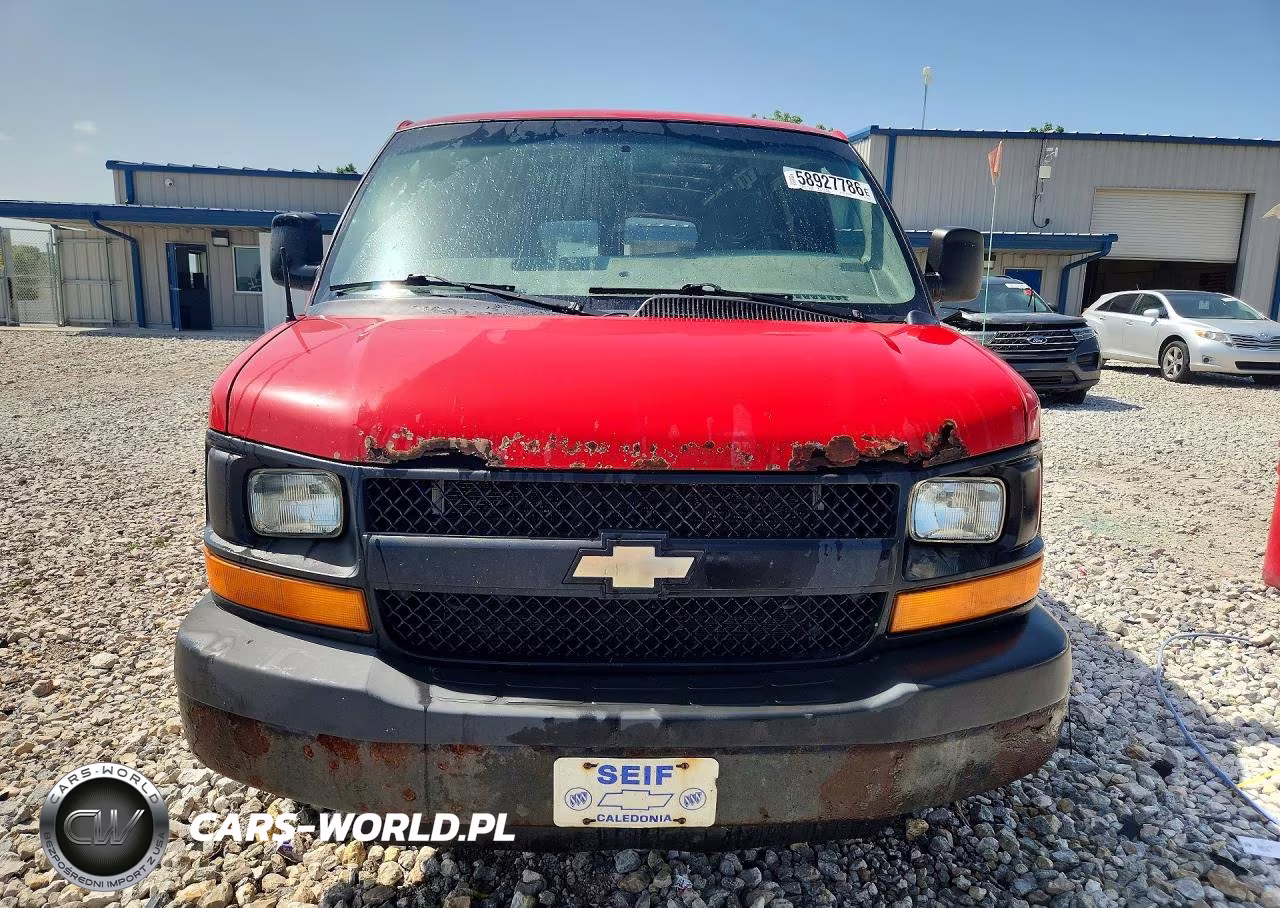 2013 Chevrolet Express 2500 Cargo Delivery Van VIN:1GCWGFCA8D1125969 - 5