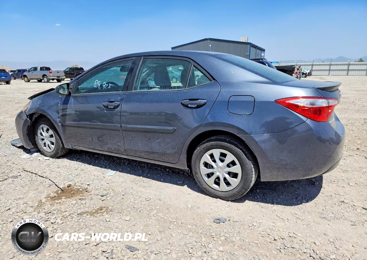 2015 Toyota Corolla Le Eco VIN:5YFBPRHE8FP324532 - 2