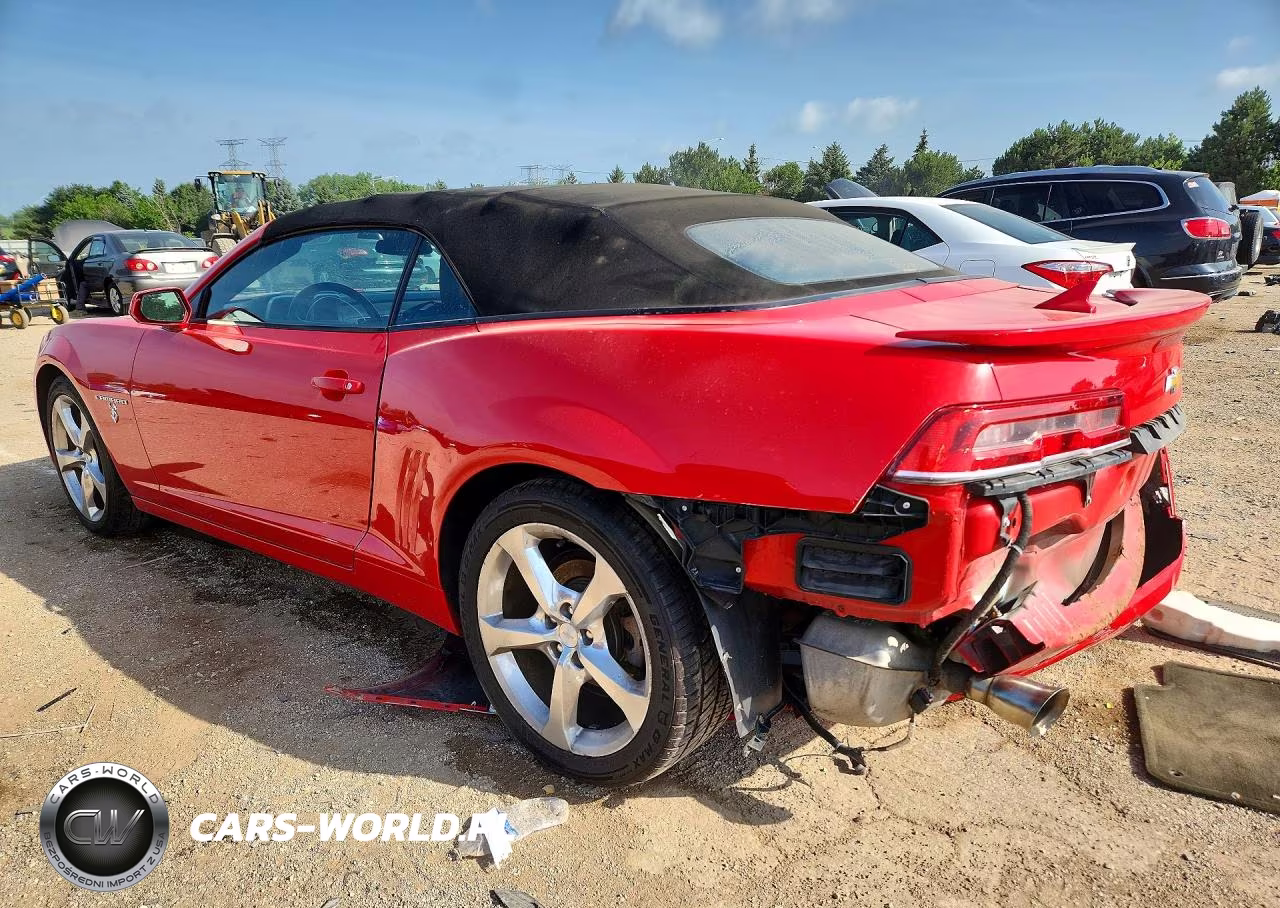 2015 Chevrolet Camaro Lt VIN:2G1FF3D37F9155490 - 2