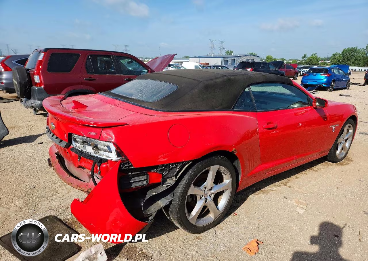 2015 Chevrolet Camaro Lt VIN:2G1FF3D37F9155490 - 3